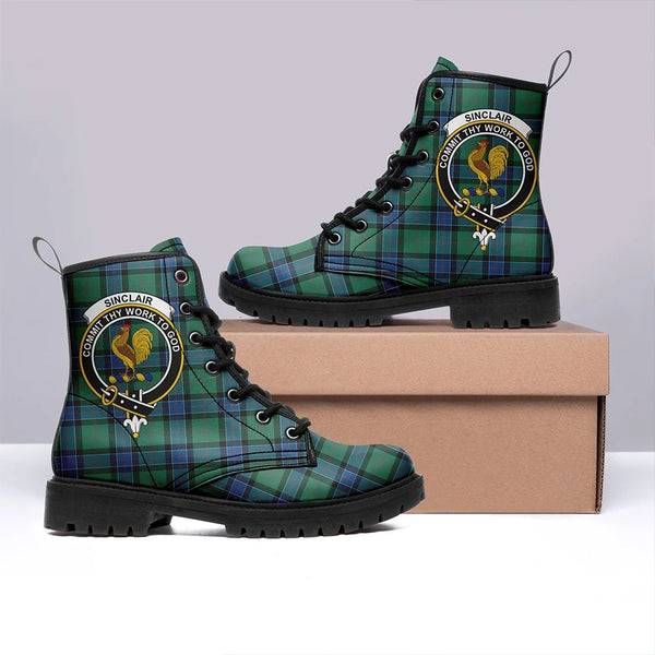 Sinclair Hunting Ancient Tartan Classic Leather Boots