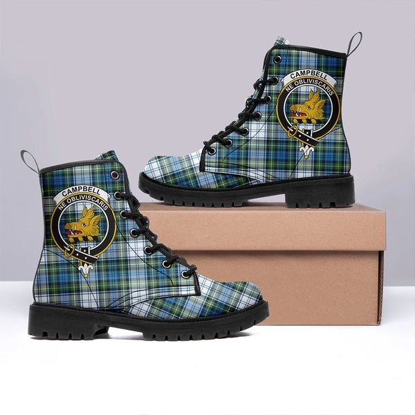 Campbell Dress Ancient Tartan Classic Leather Boots