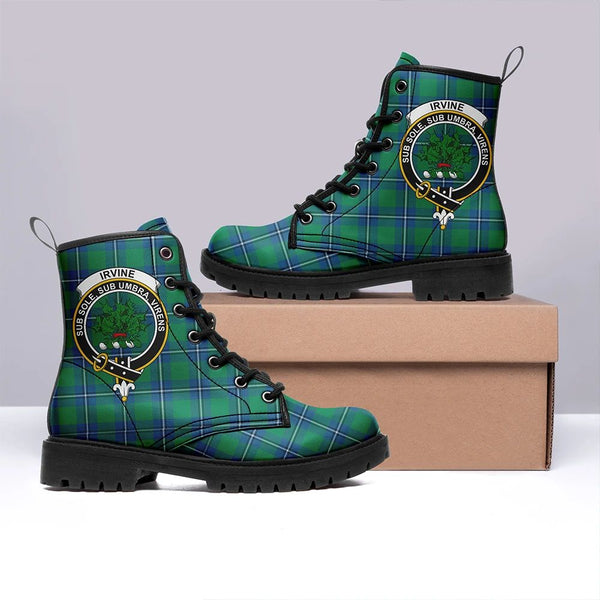 Irvine Ancient Tartan Classic Leather Boots