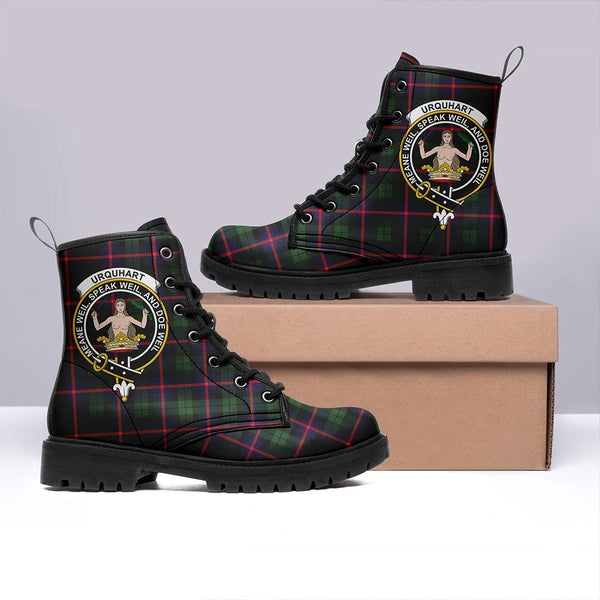 Urquhart Modern Tartan Classic Leather Boots