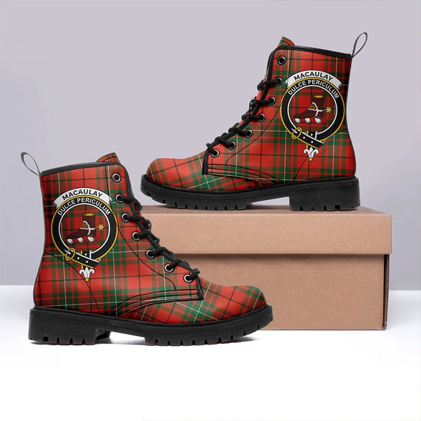 MacAulay Ancient Tartan Classic Leather Boots