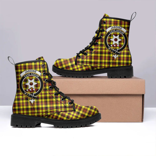 Jardine Tartan Classic Leather Boots