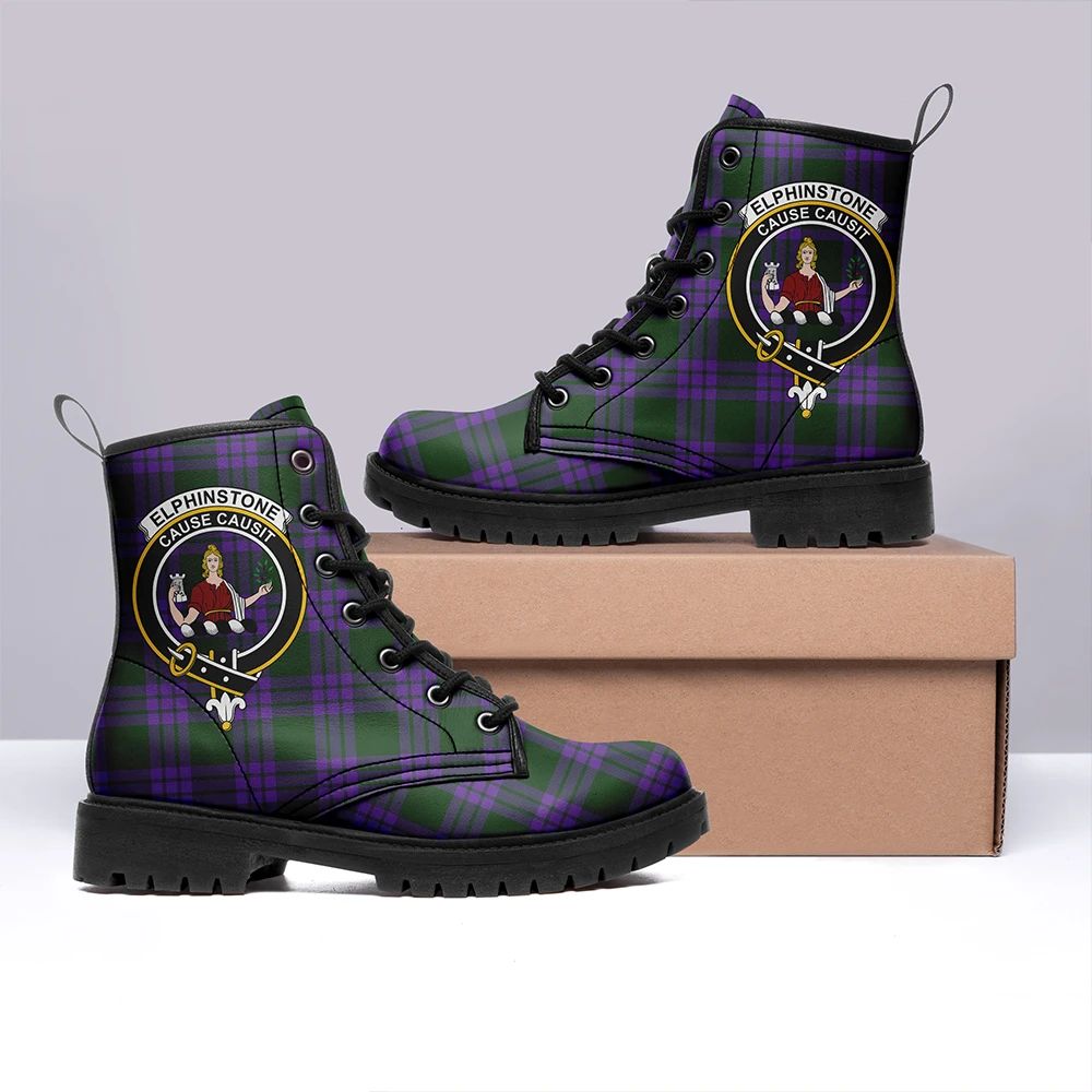 Elphinstone Tartan Classic Leather Boots