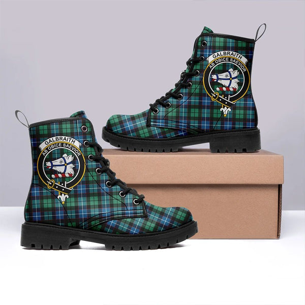 Galbraith Ancient Tartan Classic Leather Boots