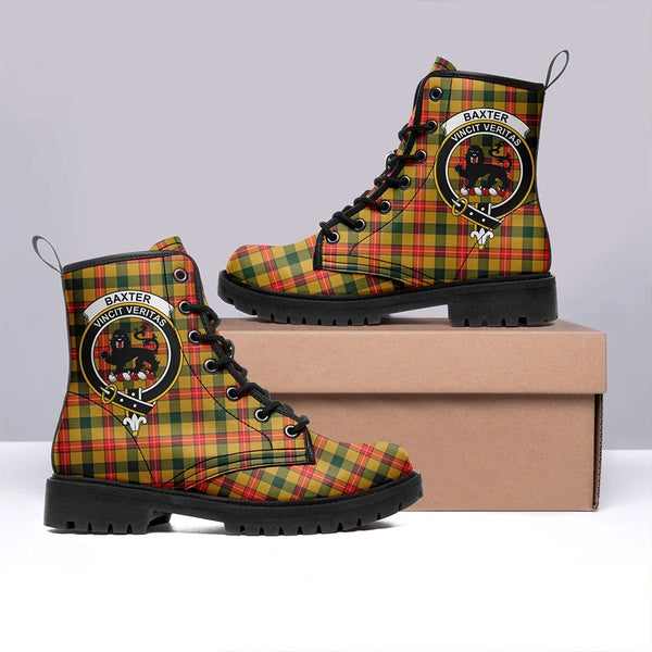 Baxter Tartan Classic Leather Boots