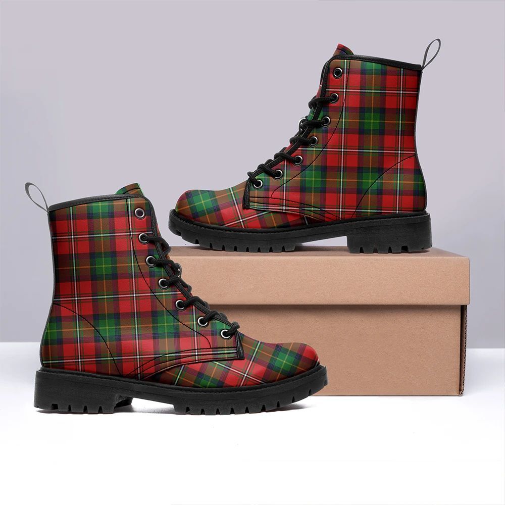 Boyd Modern Tartan Classic Leather Boots