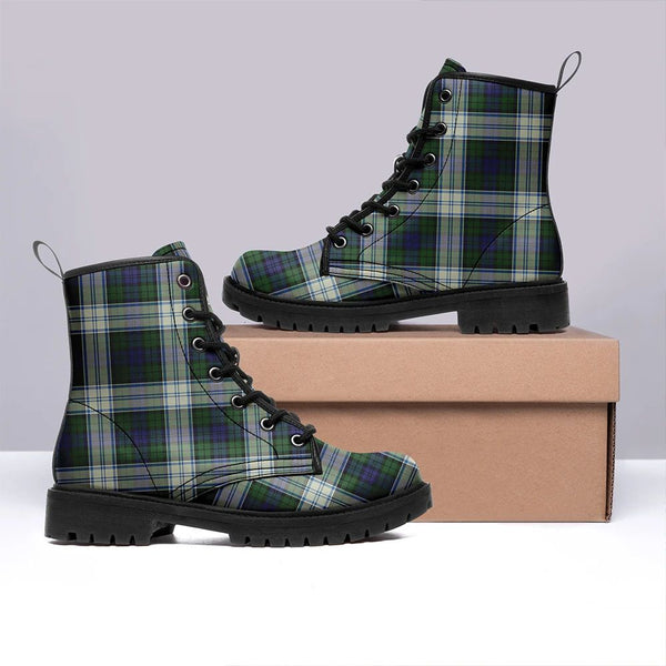 Blackwatch Dress Modern Tartan Classic Leather Boots