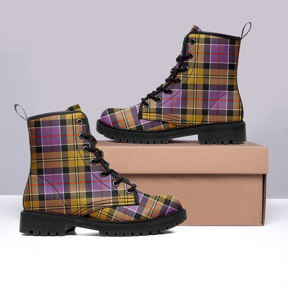 Culloden Ancient Tartan Classic Leather Boots