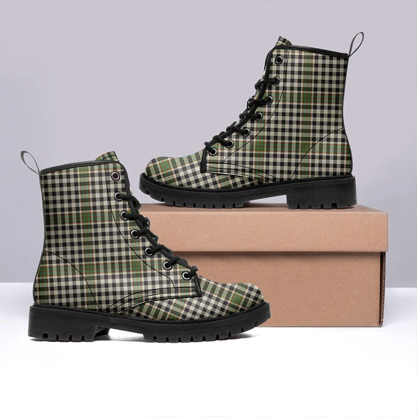 Burns Check Tartan Classic Leather Boots