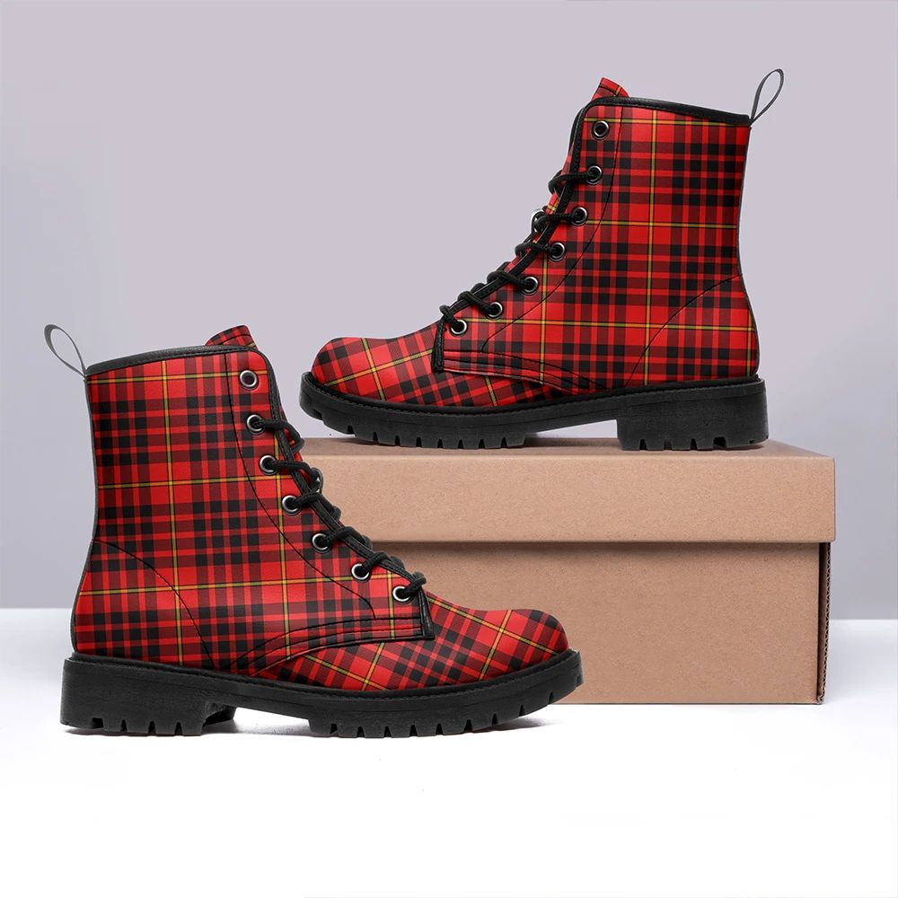 MacIan Tartan Classic Leather Boots