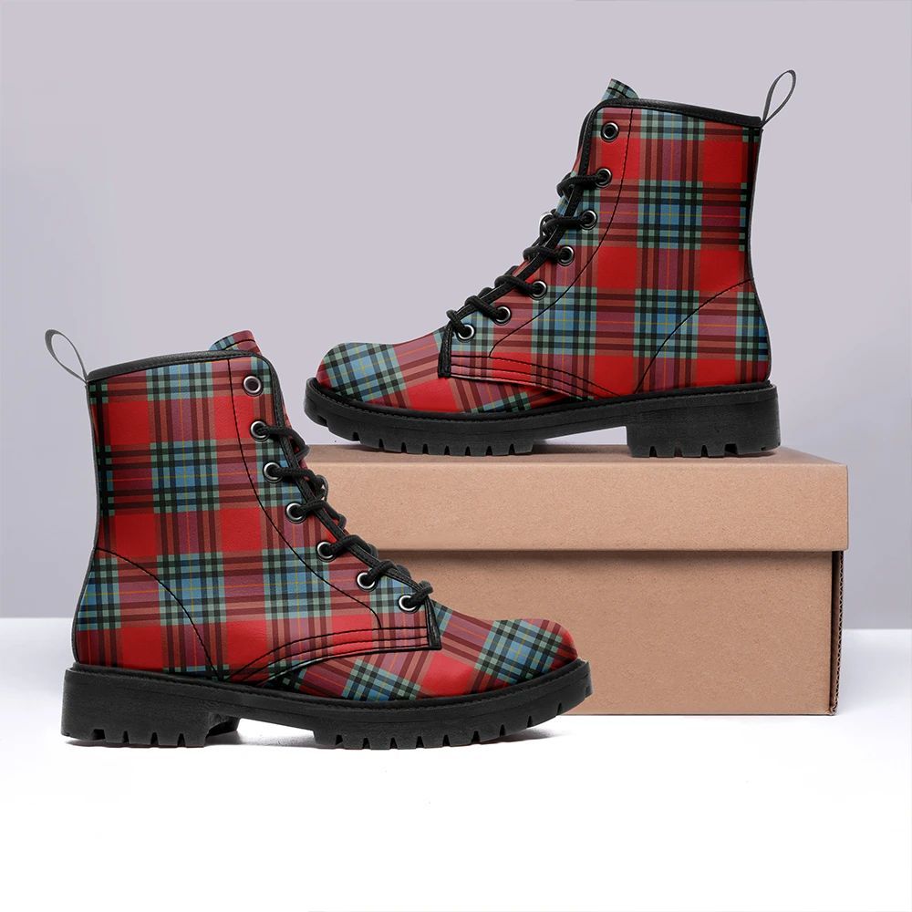 MacLeay Tartan Classic Leather Boots