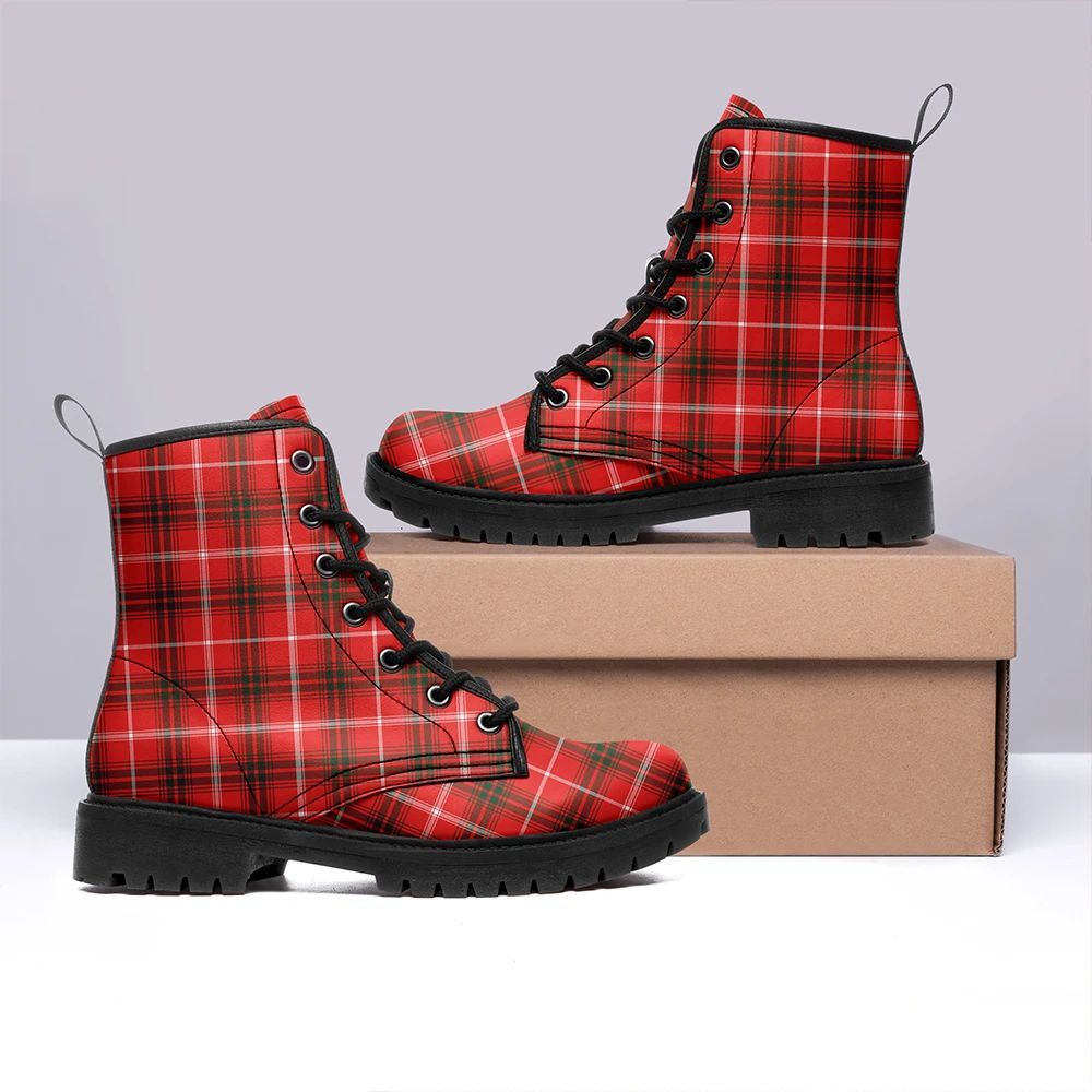 Duke of Rothesay Modern Tartan Classic Leather Boots