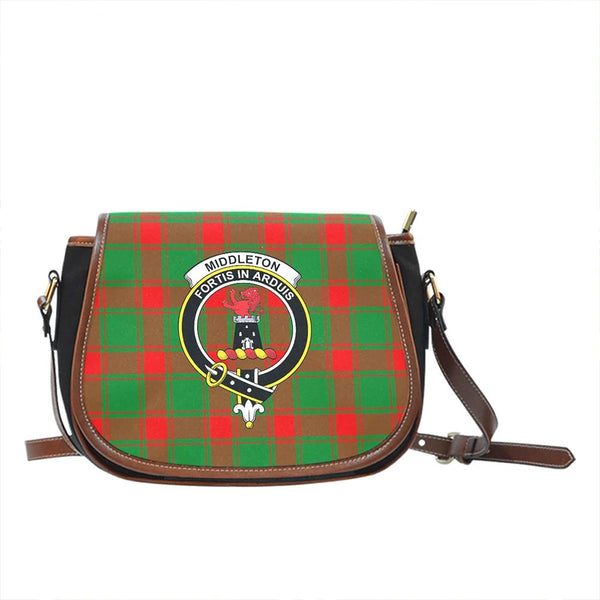 Middleton Modern Tartan Classic Saddle Bag