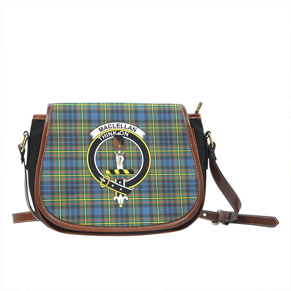 MacLellan Ancient Tartan Classic Saddle Bag