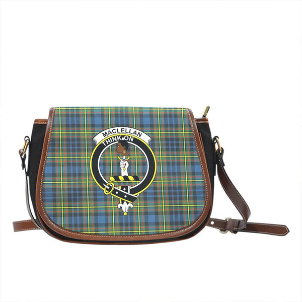 MacLellan Ancient Tartan Classic Saddle Bag