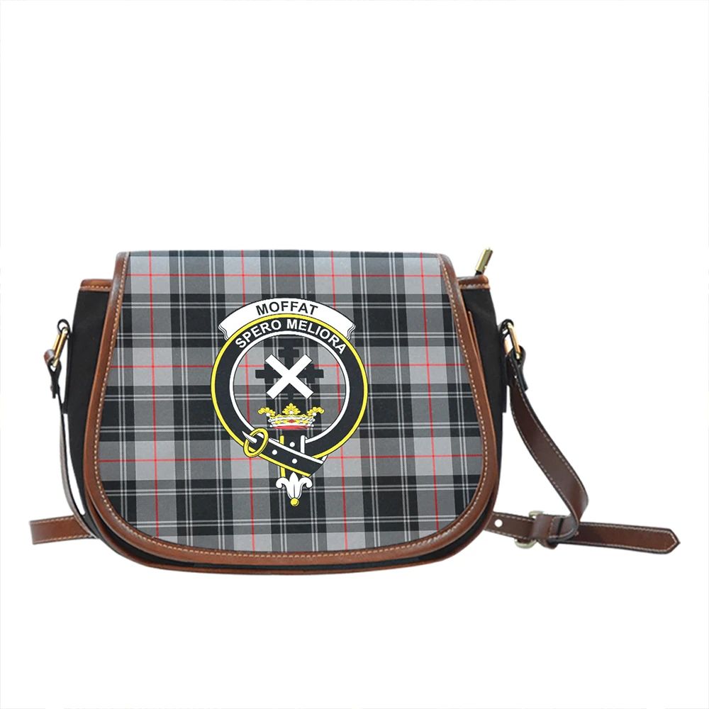 Moffat Modern Tartan Classic Saddle Bag