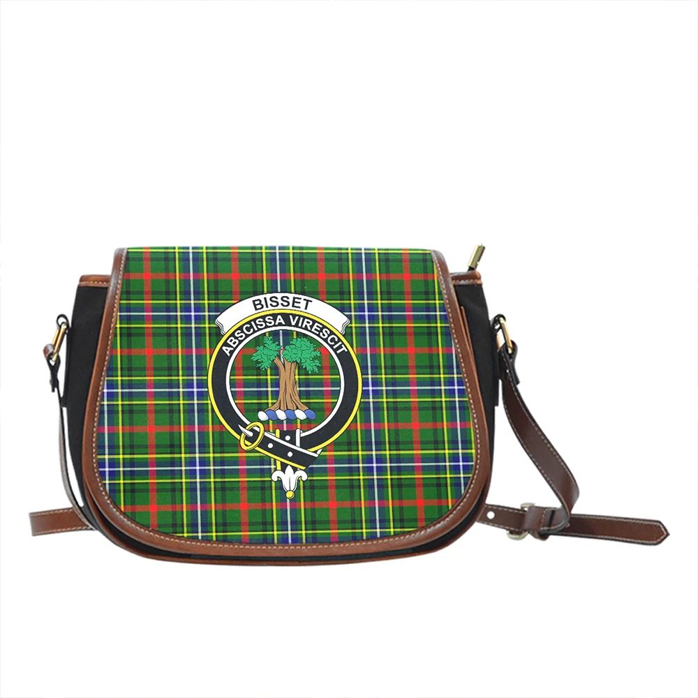 Bisset Tartan Classic Saddle Bag