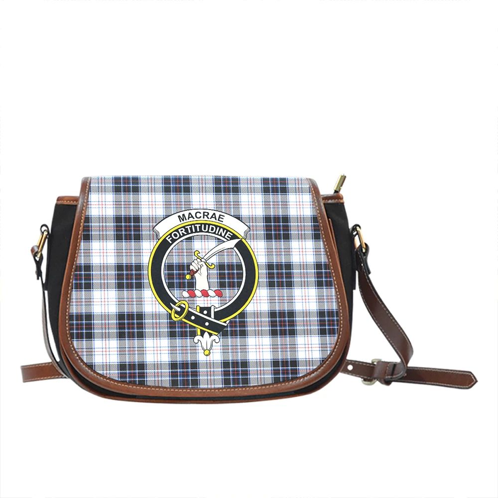 MacRae Dress Modern Tartan Classic Saddle Bag