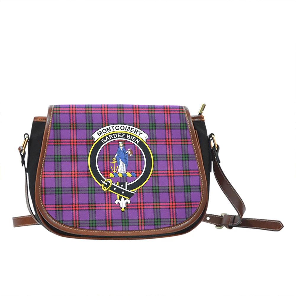 Montgomery Modern Tartan Classic Saddle Bag