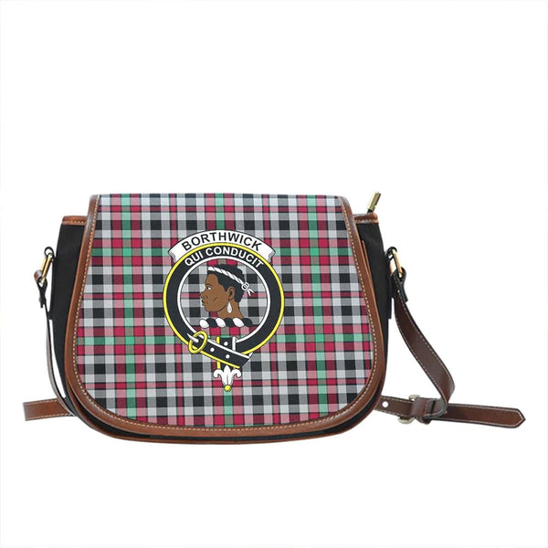 Borthwick Ancient Tartan Classic Saddle Bag