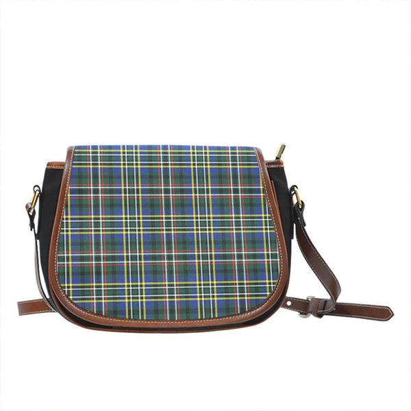 Scott Green Modern Tartan Classic Saddle Bag