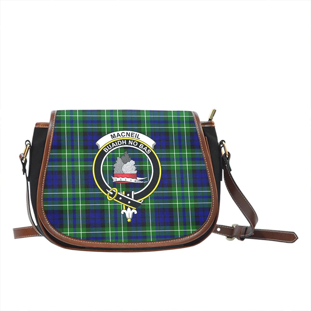 MacNeil of Colonsay Modern Tartan Classic Saddle Bag