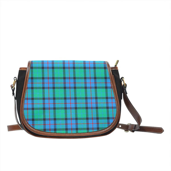 Flower Of Scotland Tartan Classic Saddle Bag