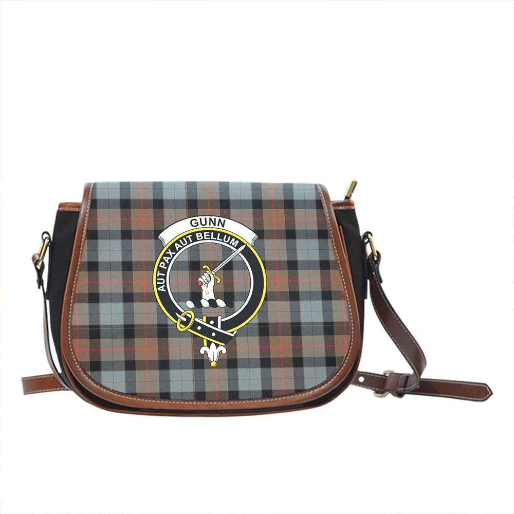 Gunn Weathered Tartan Classic Saddle Bag