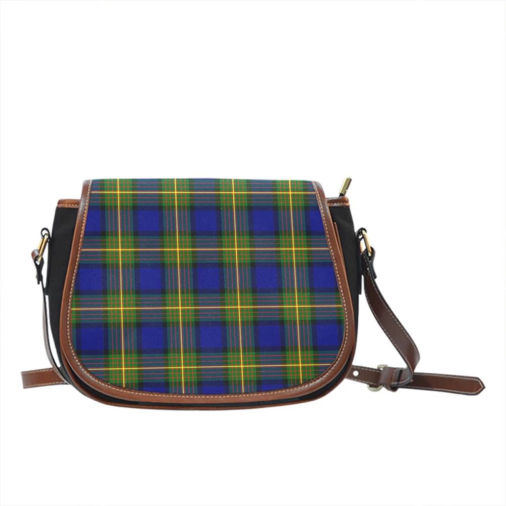 More (Muir) Tartan Classic Saddle Bag