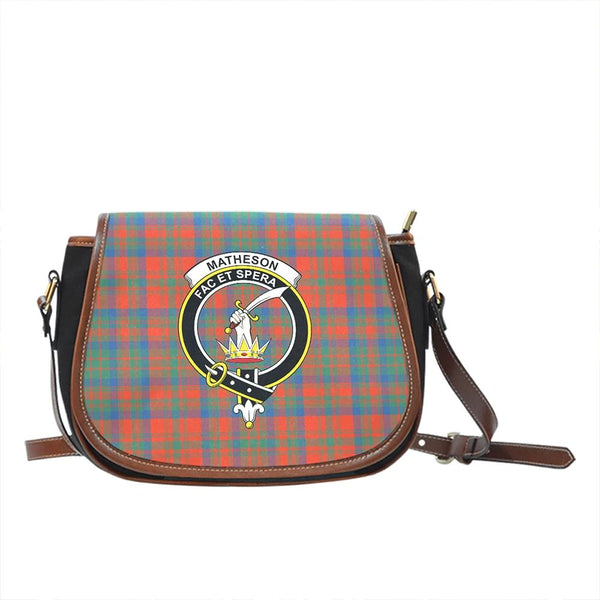 Matheson Ancient Tartan Classic Saddle Bag