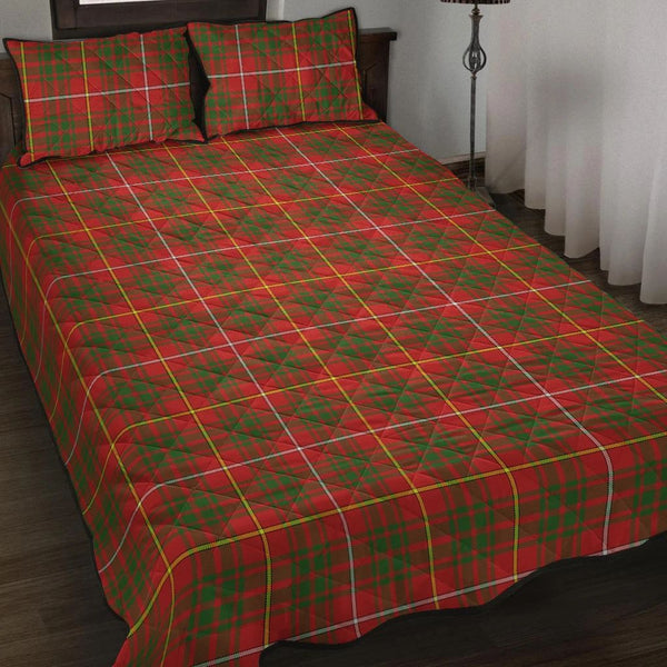 Bruce Modern Tartan Classic Quilt Bed Set