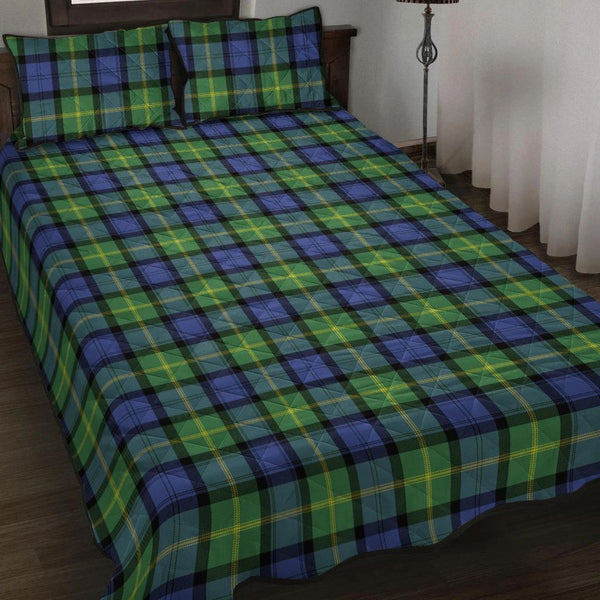 Gordon Old Ancient Tartan Classic Quilt Bed Set