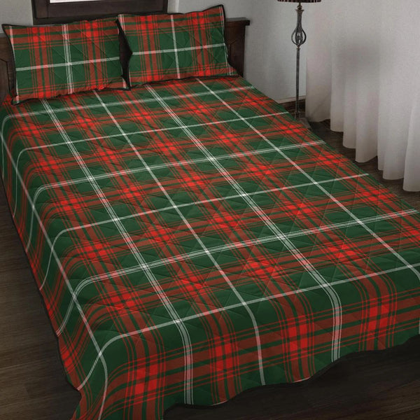 Prince of Wales Tartan Classic Quilt Bed Set