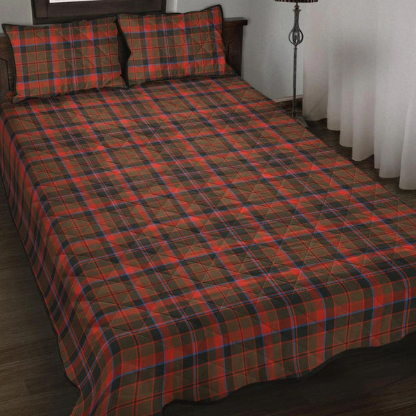 Cumming Hunting Weathered Tartan Classic Quilt Bed Set