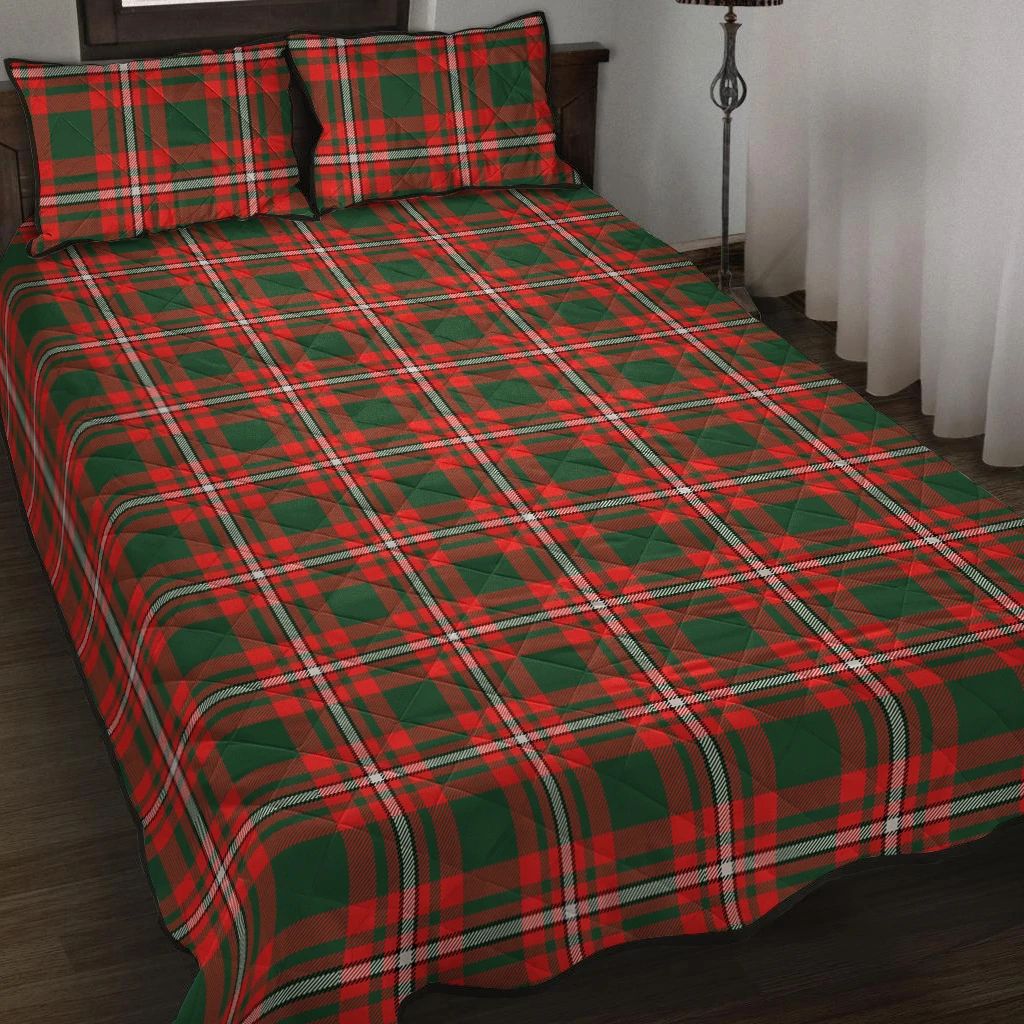 Princess Margaret Tartan Classic Quilt Bed Set