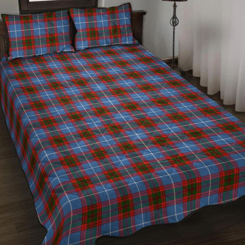 Edinburgh District Tartan Classic Quilt Bed Set