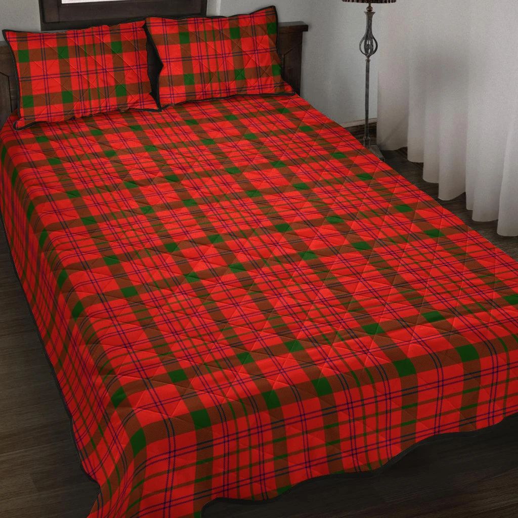 MacDonnell of Keppoch Modern Tartan Classic Quilt Bed Set