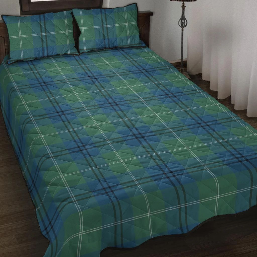 Oliphant Ancient Tartan Classic Quilt Bed Set