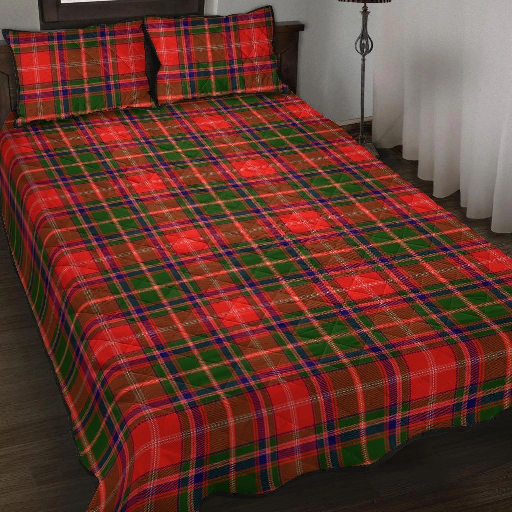 Somerville Modern Tartan Classic Quilt Bed Set