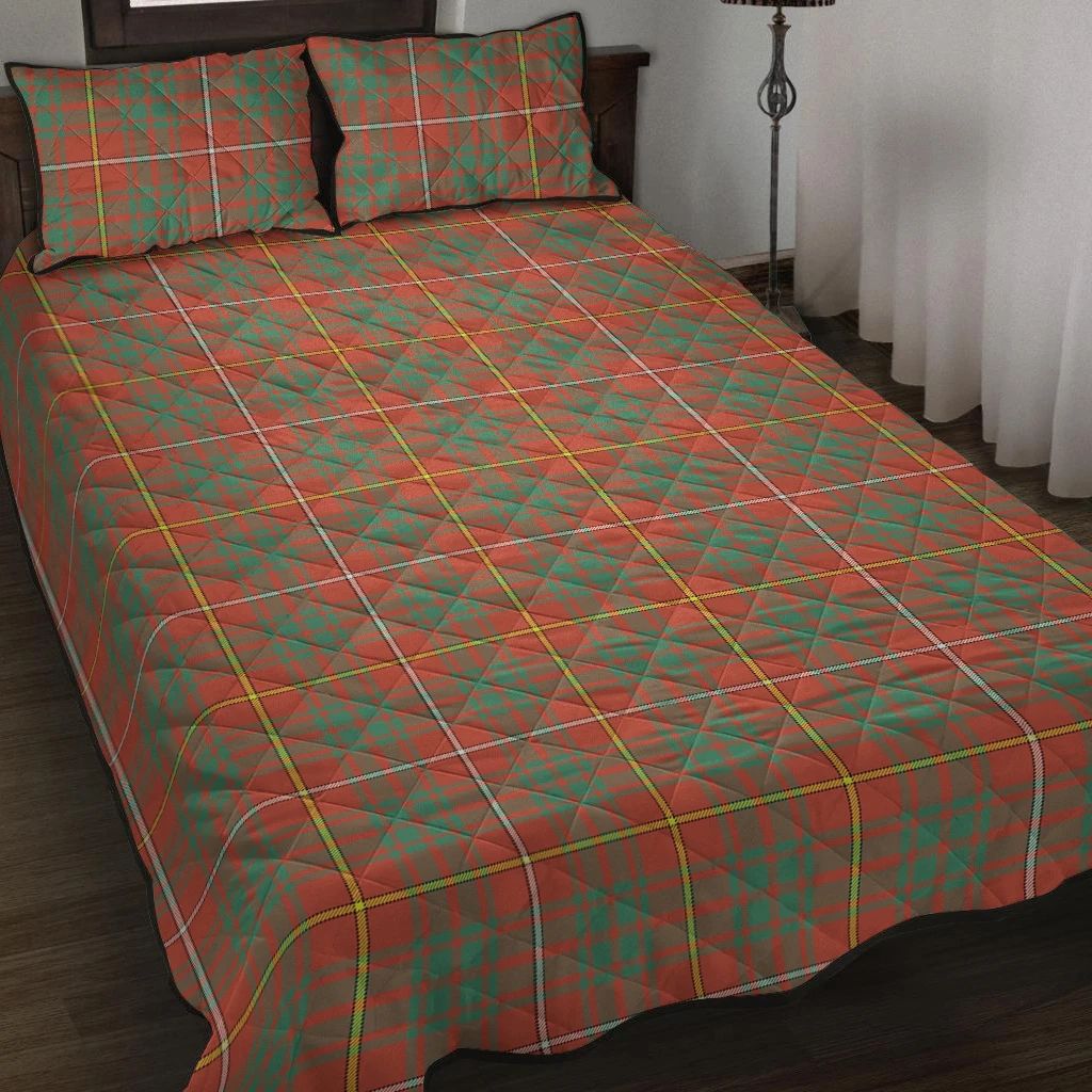 Bruce Ancient Tartan Classic Quilt Bed Set