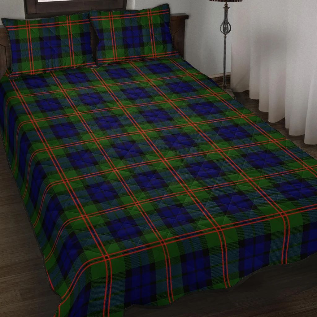 Dundas Modern 02 Tartan Classic Quilt Bed Set