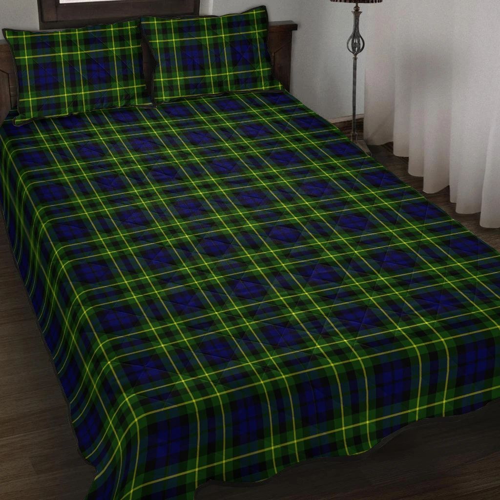 Campbell of Breadalbane Modern Tartan Classic Quilt Bed Set