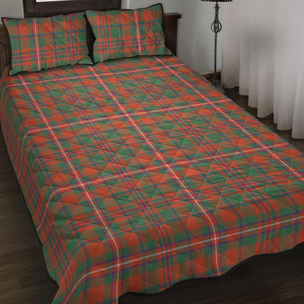 MacKinnon Ancient Tartan Classic Quilt Bed Set