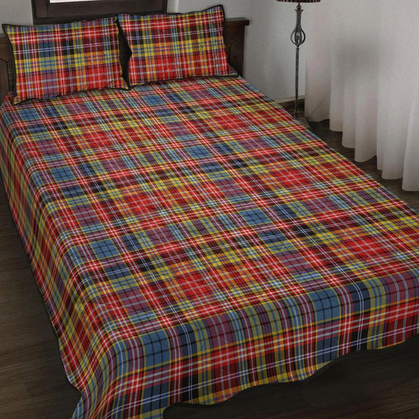 Drummond of Strathallan Tartan Classic Quilt Bed Set