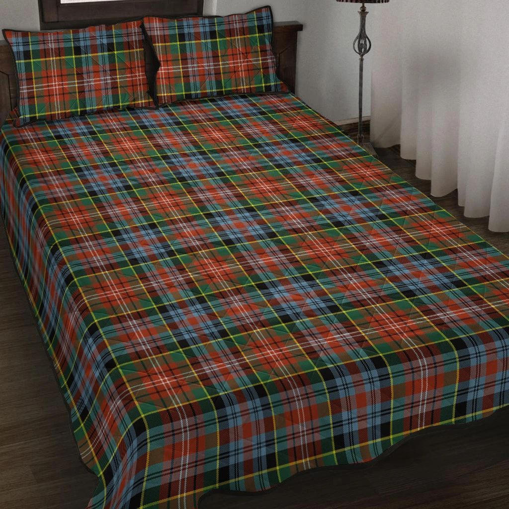 Caledonia Ancient Tartan Classic Quilt Bed Set