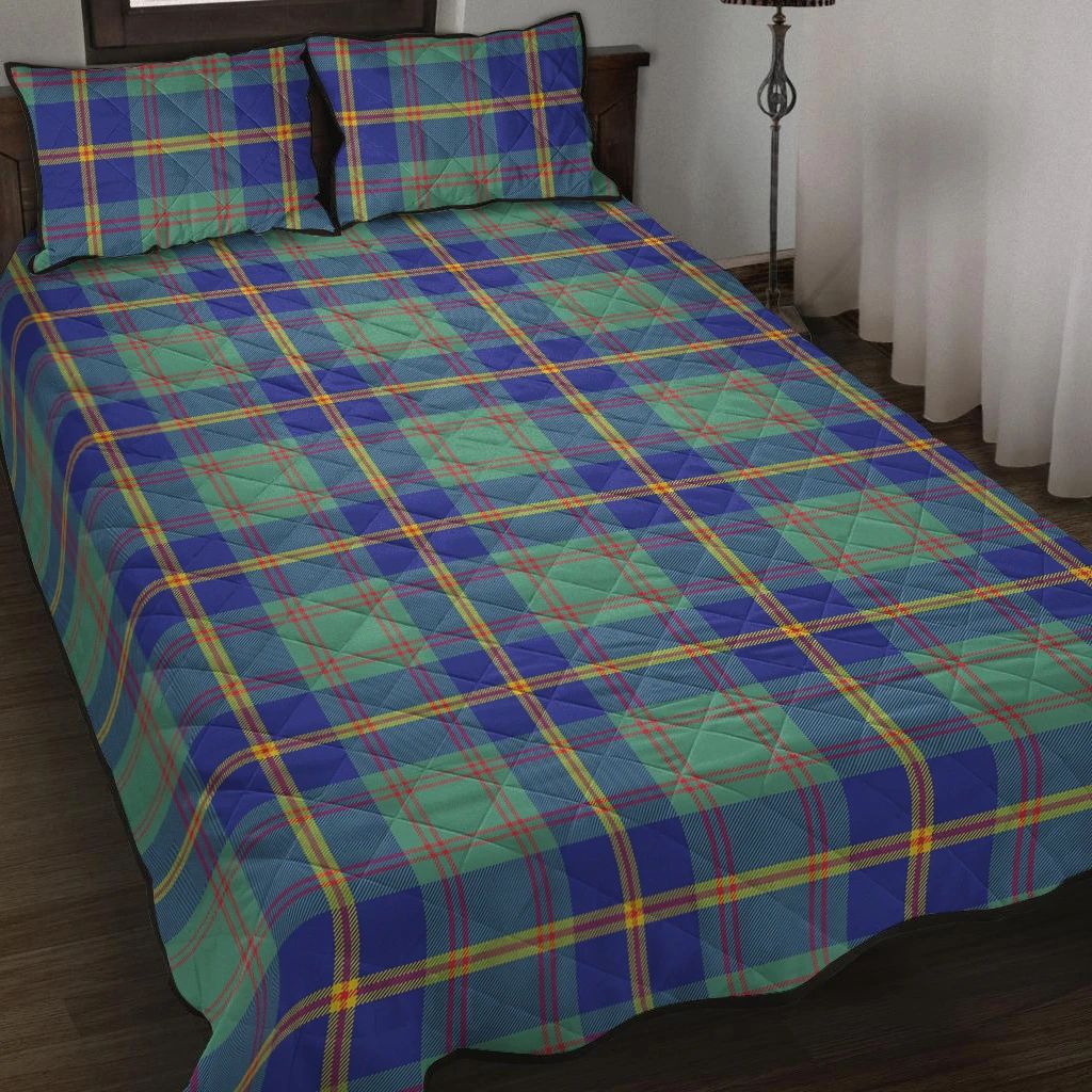 US Marine Tartan Classic Quilt Bed Set