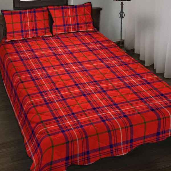 Rose Modern Tartan Classic Quilt Bed Set