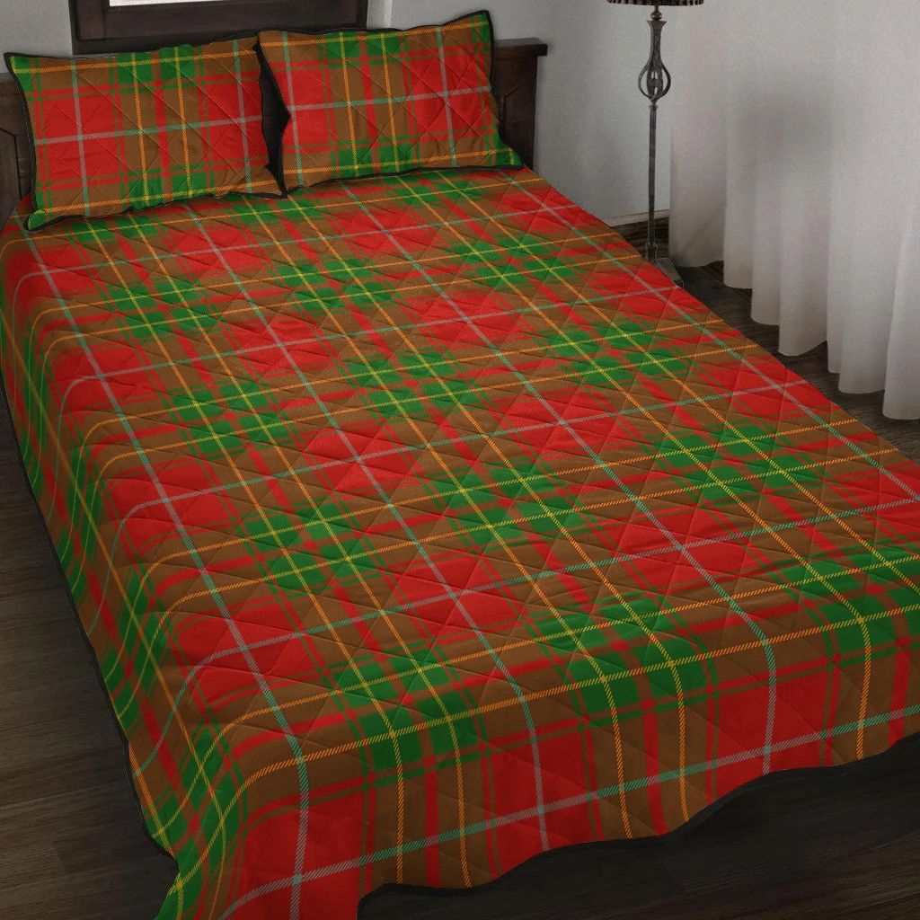 Burnett Ancient Tartan Classic Quilt Bed Set