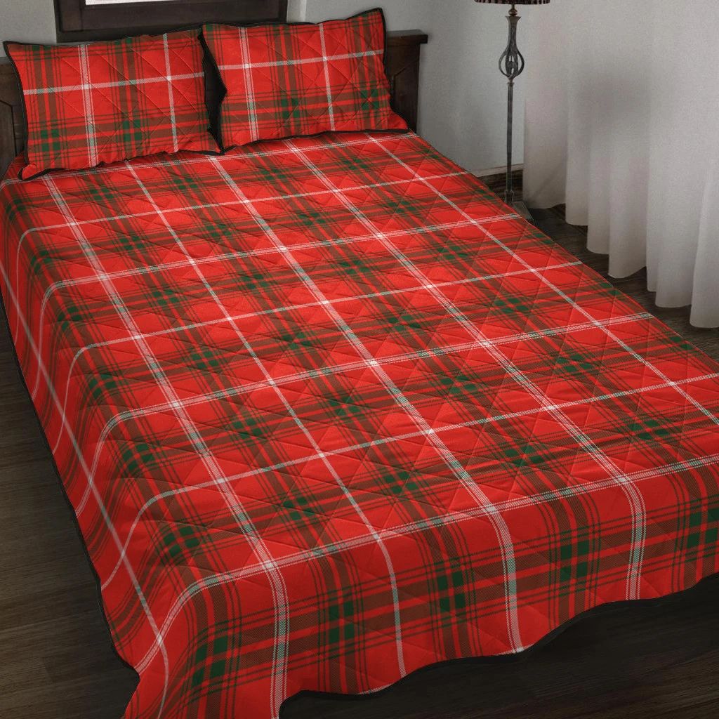 Duke of Rothesay Modern Tartan Classic Quilt Bed Set