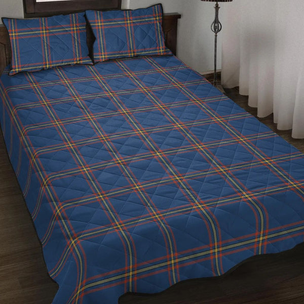 MacLaine of Loch Buie Hunting Ancient Tartan Classic Quilt Bed Set